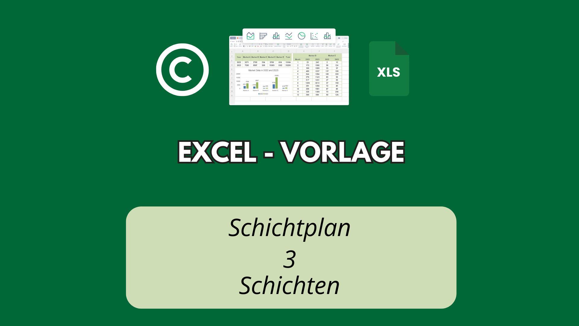 Schichtplan 3 Schichten